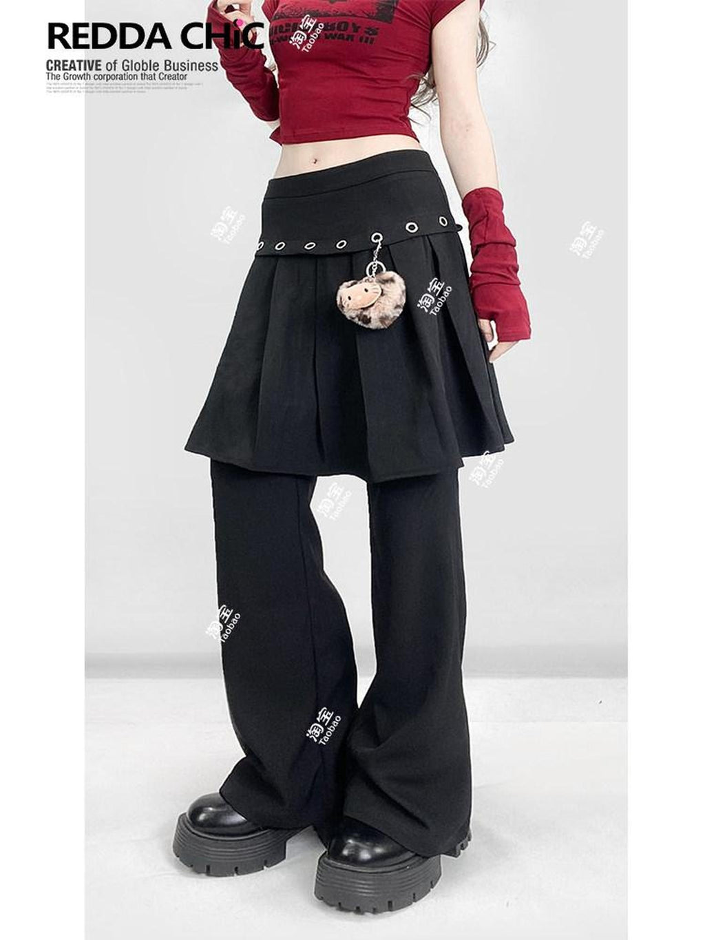 ReddaChic Versatile Minimalist Black Elastic Waist Teen Girls Casual Maxi Dresses