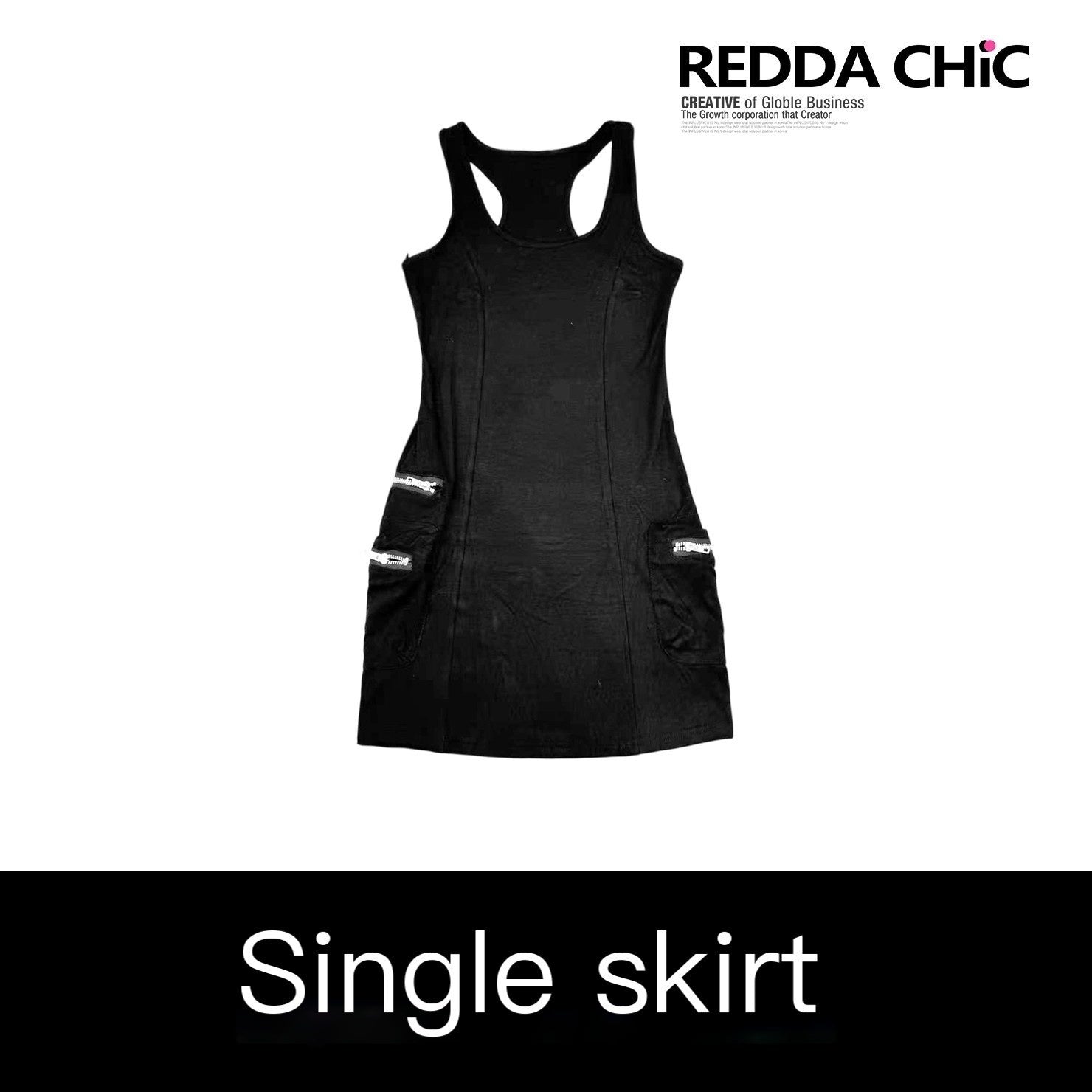 ReddaChic_Vintage_Colorblock_Plaid_Waist_Slimming_Cotton_Women_Midi_Skirts_MISSTT