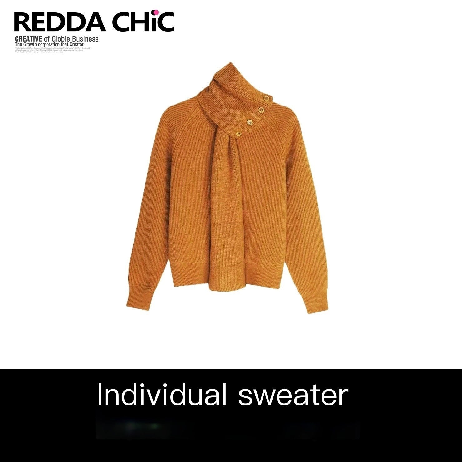 ReddaChic_Vintage_Loose_Knit_Pullover_For_Girls_Pumpkin_One_Size_Tube_Tops_/_Bandeaus_MISSTT