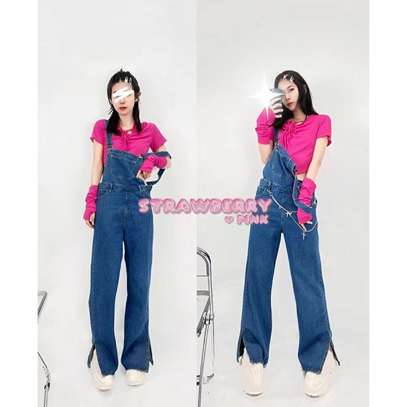 ReddaChic_Washed_Deep_Blue_Denim_Slim_High_Waist_Young_Women_Fitted_Camisoles_MISSTT