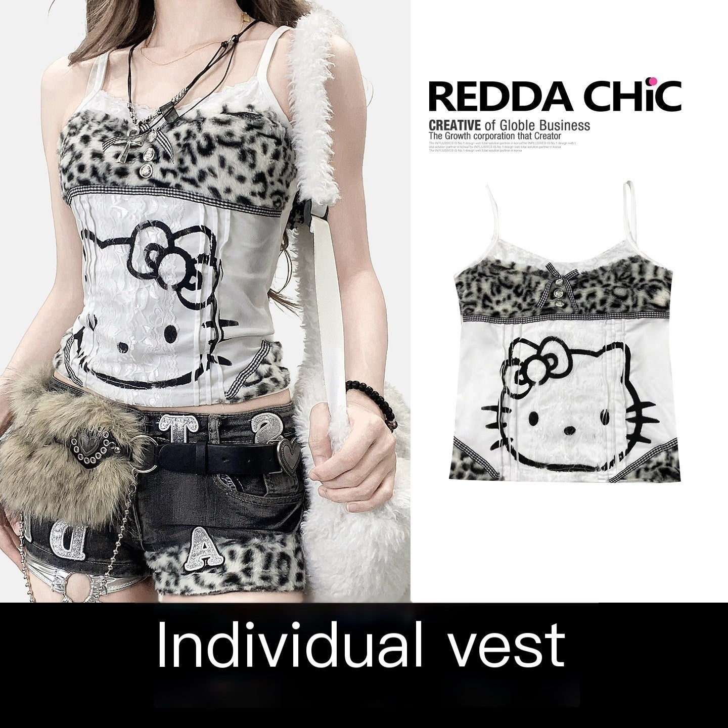 ReddaChic_Y2K_Cartoon_Lace_Slim_Fit_Cropped_Leopard_Print_Women_Short_Sleeve_T-Shirts_MISSTT