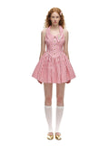 Romance_Nanci_Berry_Pink_Striped_A_Line_Lapel_Slimming_Women's_Cotton_Halter_Mini_Dresses_1055574124789_MISSTT