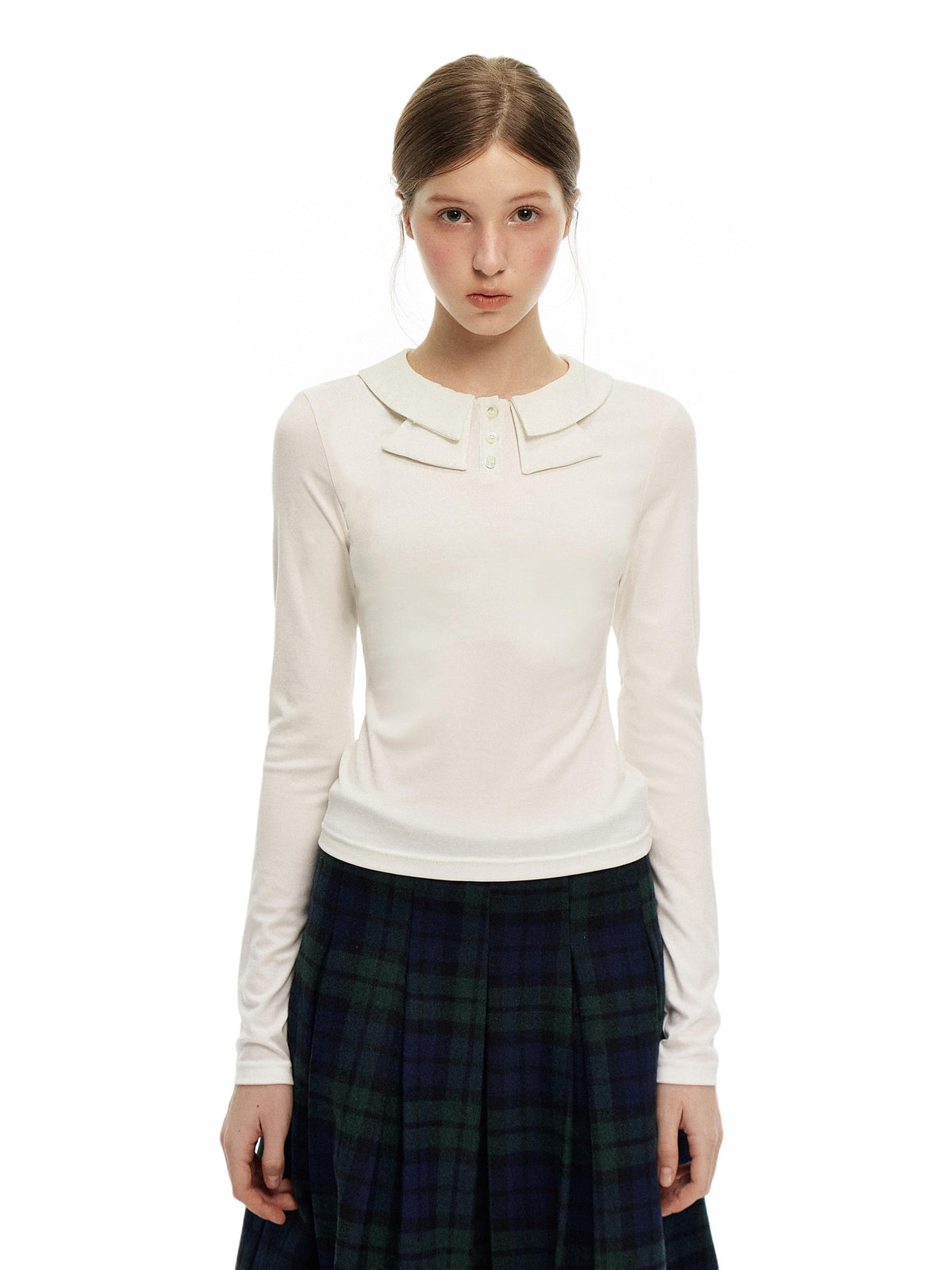 Romance_Nanci_Bow_Tie_Knit_Slim_Fit_Women's_Long_Sleeve_T-shirts_1084102785683_MISSTT