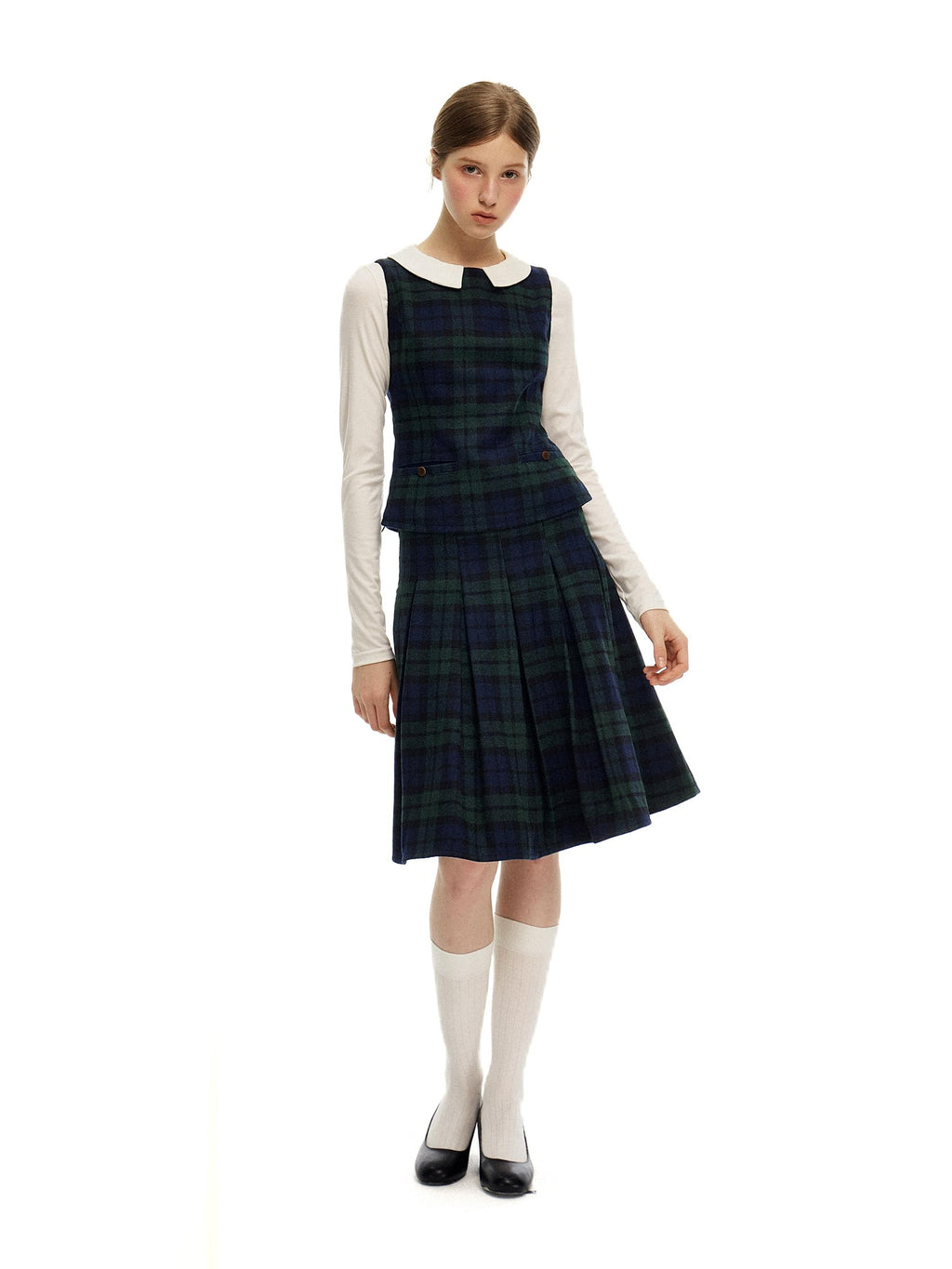 Romance Nanci Bow Tie Knit Slim Fit Women's Long Sleeve T-shirts
