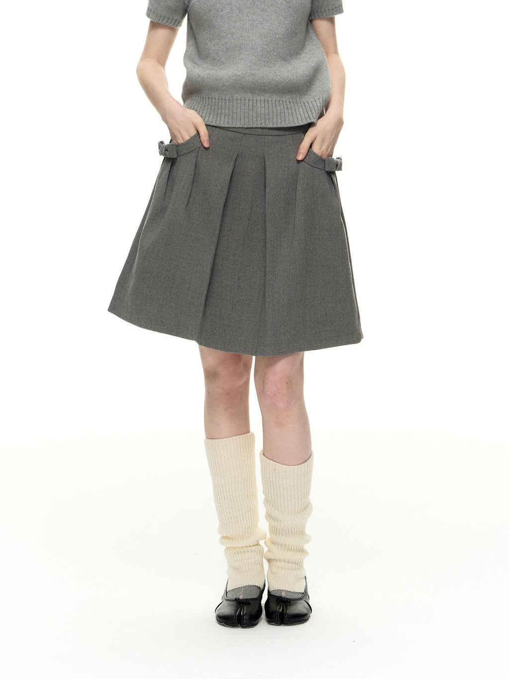 Romance Nanci Plaid Patchwork Pleated Women's Fleece Lined Detachable Fur Collar Fleece Jackets