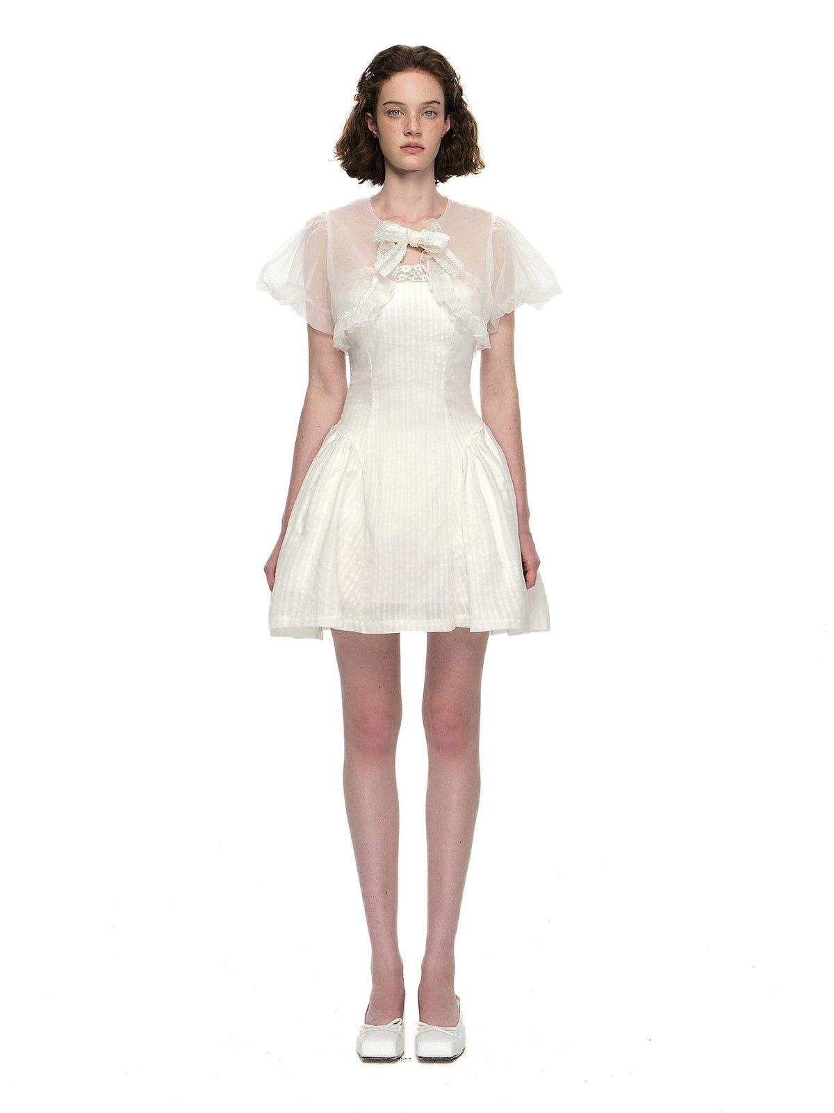 Romance_Nanci_Puff_Sleeve_Strapless_Two_Piece_Fitted_Waist_Women's_Cotton_Tube_Mini_Dresses_1033688671098_MISSTT
