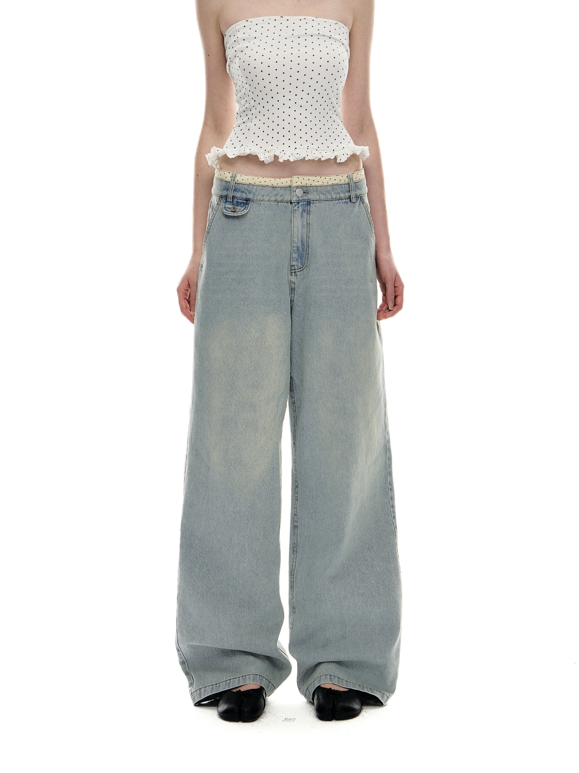 Romance_Nanci_Washed_Light_Blue_Contrast_Waistband_Low_Rise_Loose_Women's_Straight-leg_Jeans_1035302429561_MISSTT