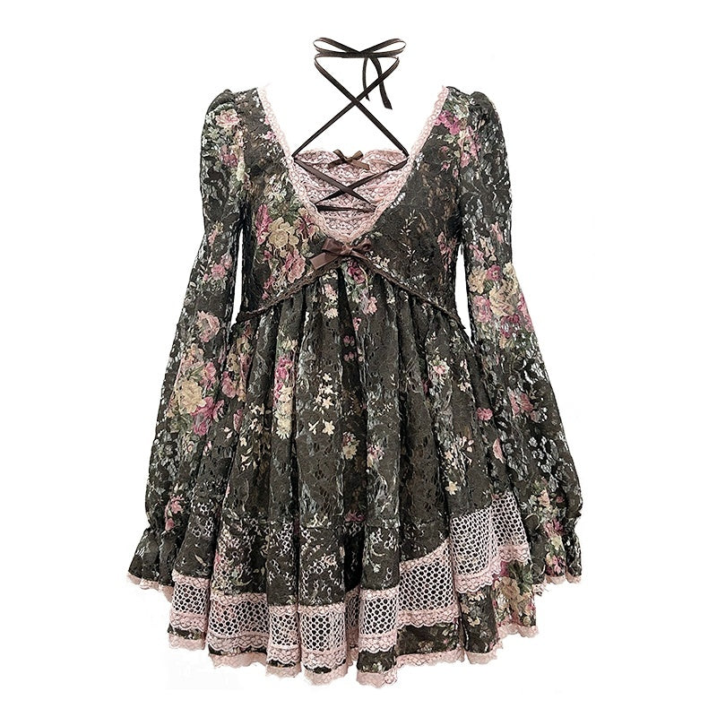 Rose_island_Floral_Flocked_Cutout_Long_Sleeve_Women's_Polyester_Babydoll_Midi_Dresses_1087207960247_MISSTT