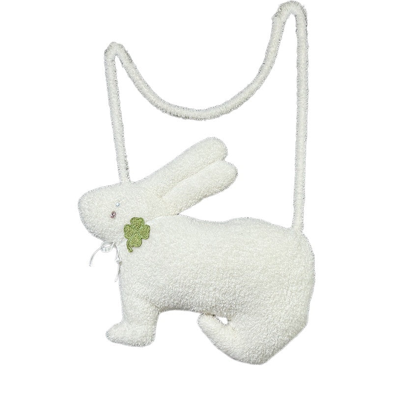 Rose_island_Plush_Rabbit_Diamond_Clover_Women's_Fleece_Crossbody_Handbags_774569844979_MISSTT