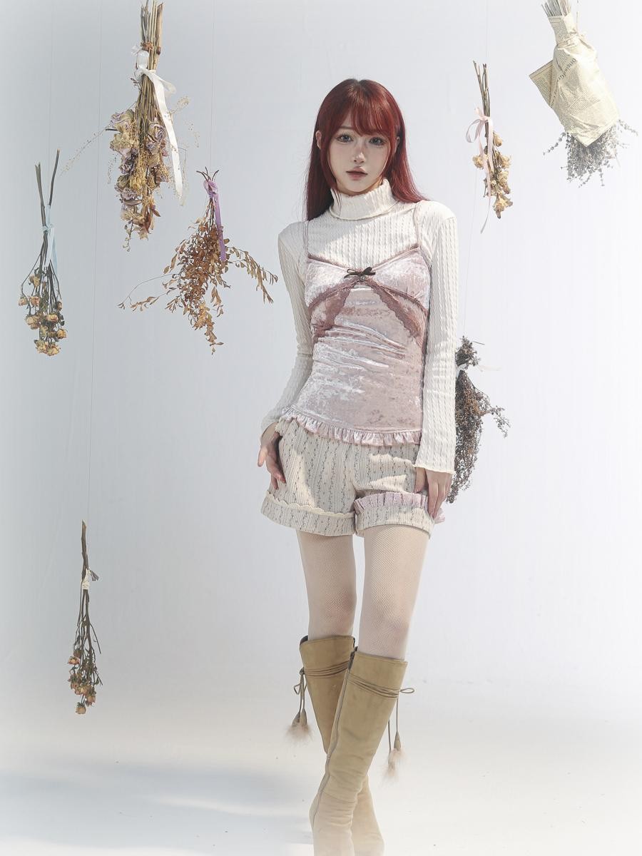 Rose island Velvet Lace Women's Camisoles