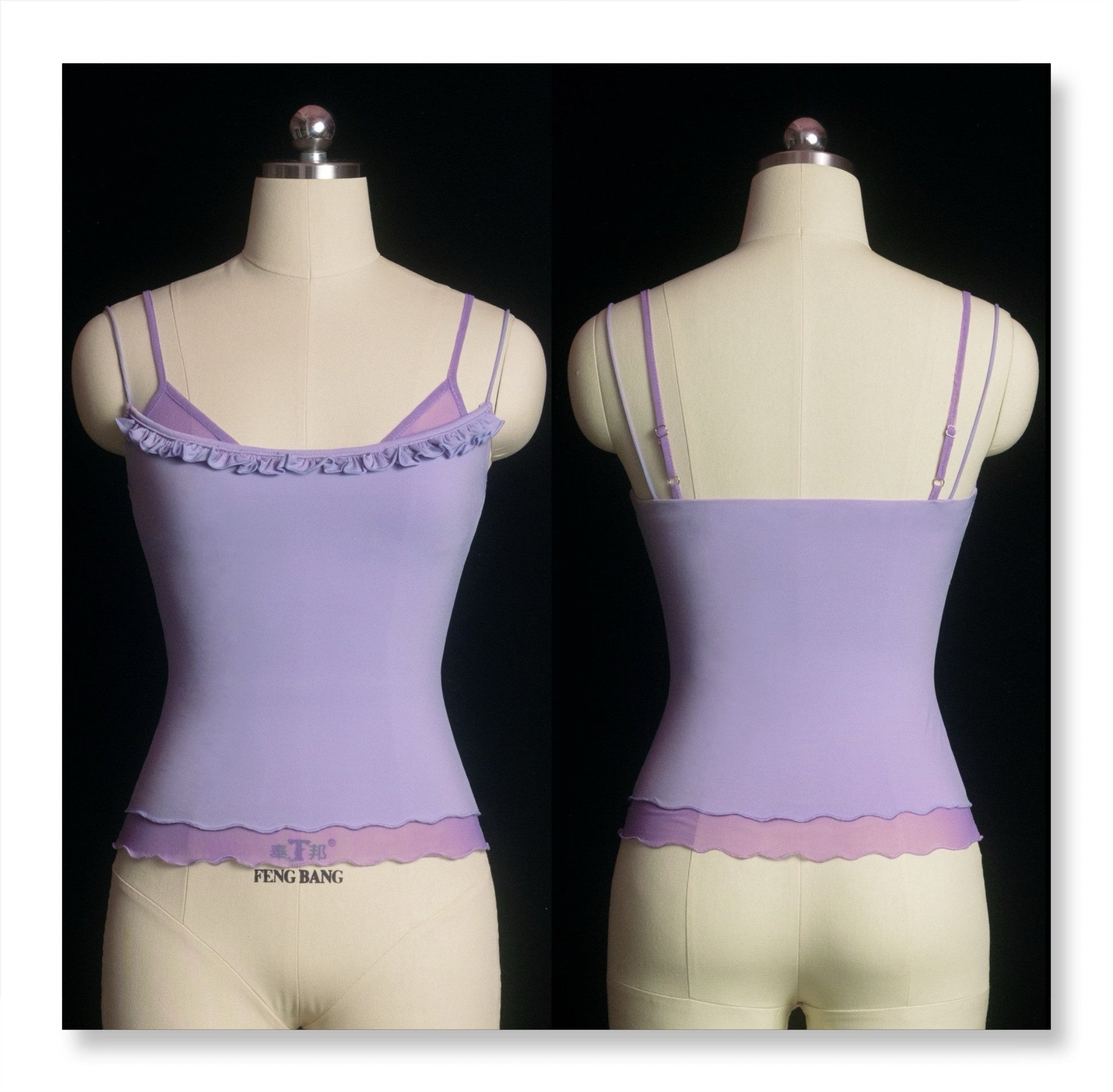 SCCREBEL_Soft_Mist_Purple_Faux_Two_Piece_Lace_Ruffle_Women's_Camisoles_1045950007889_MISSTT