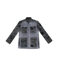 SENSELF_Black_Gray_Colorblock_Zhongshan_Style_Tailored_Women's_Wool_Blazers_745201868760_MISSTT