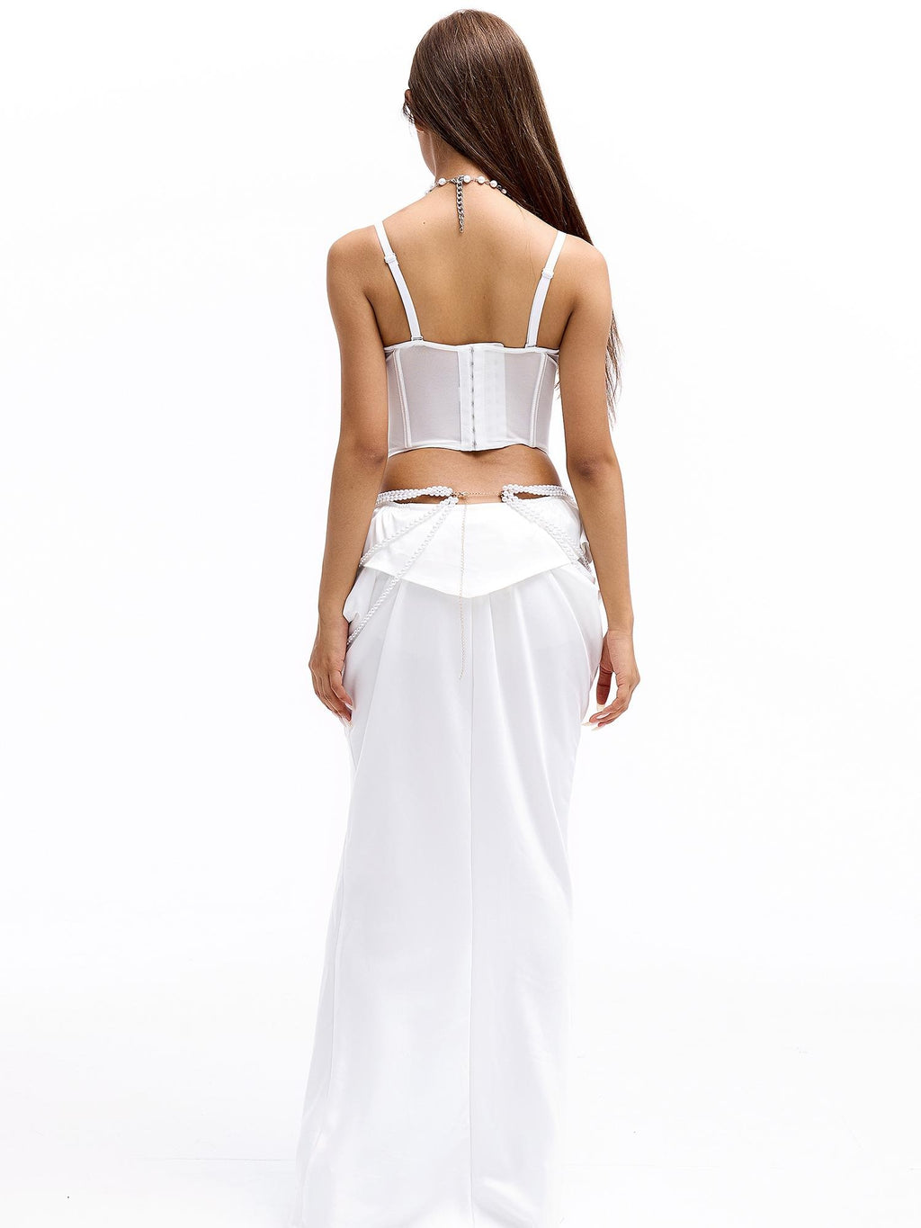START THE ENGINE 3d Butterfly Sheer Corset Style Lace Up Slim Fit Women's Polyester Camisoles