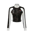 START_THE_ENGINE_Camouflage_Studded_Zip_Slim_Fit_Women's_Cotton_Cropped_Jackets_852406053608_MISSTT