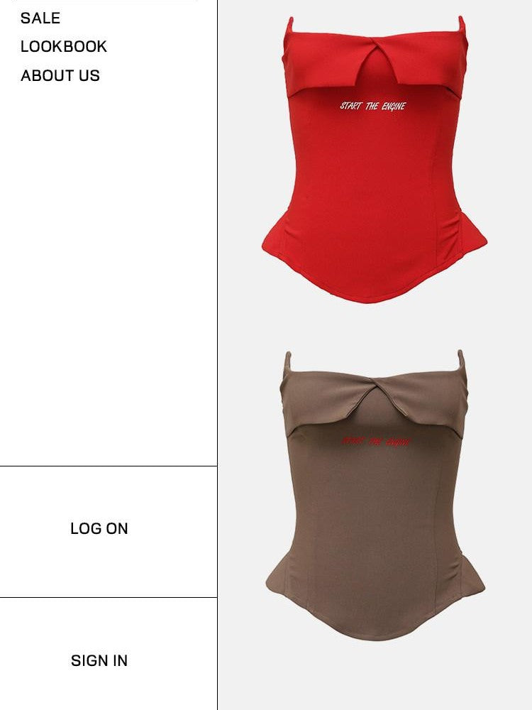 START THE ENGINE Devil Horn Print Slim Fit Cropped Polyester Women's Spaghetti-strap Camisoles