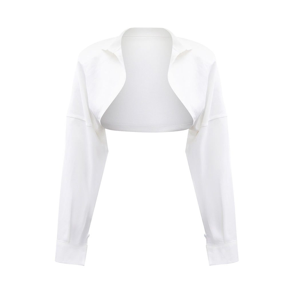 START_THE_ENGINE_Edgy_Padded_Shoulder_Shirt_Collar_Women's_Cotton_Linen_Cropped_Shirts_961732187863_MISSTT