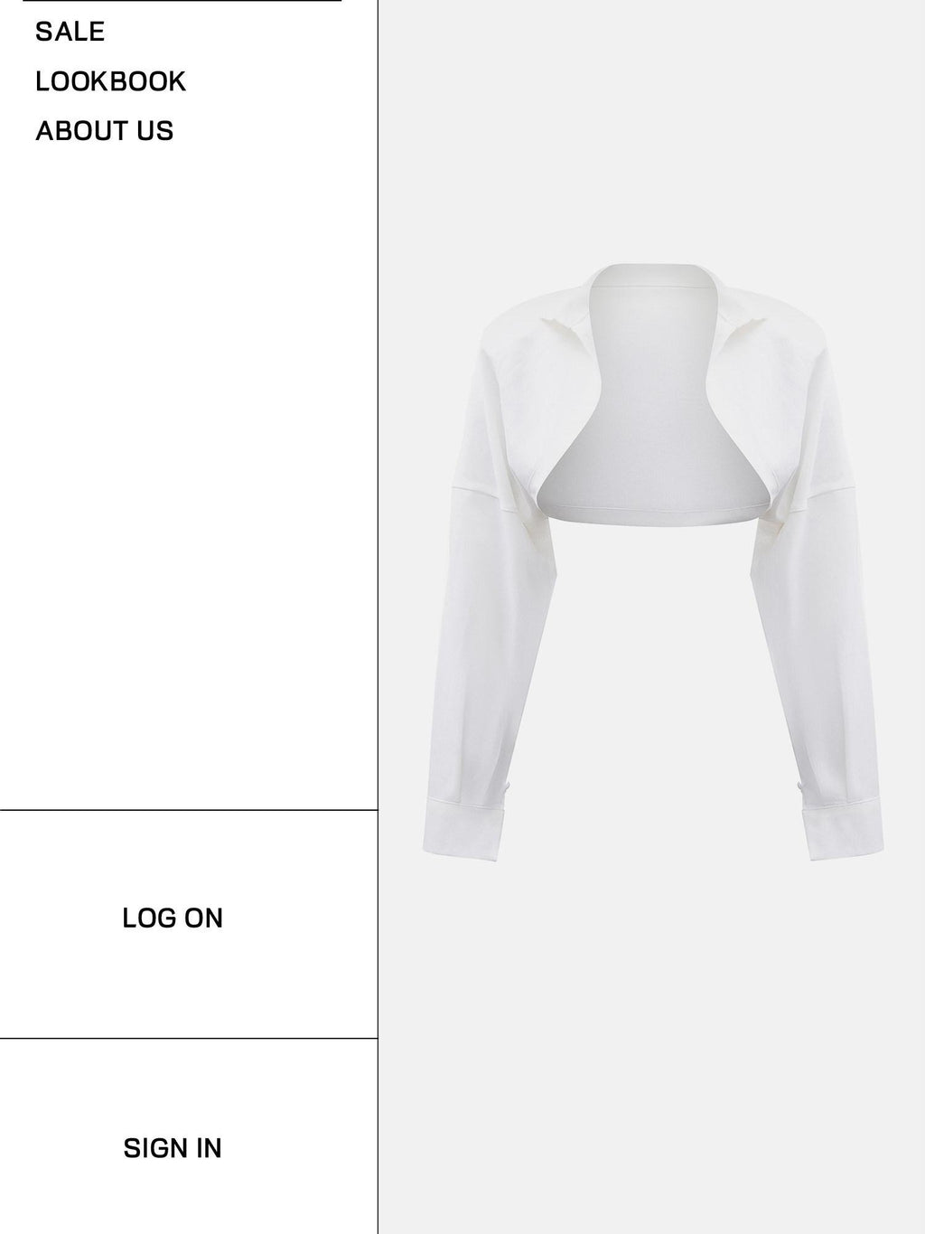 START THE ENGINE Edgy Padded Shoulder Shirt Collar Women's Cotton Linen Cropped Shirts