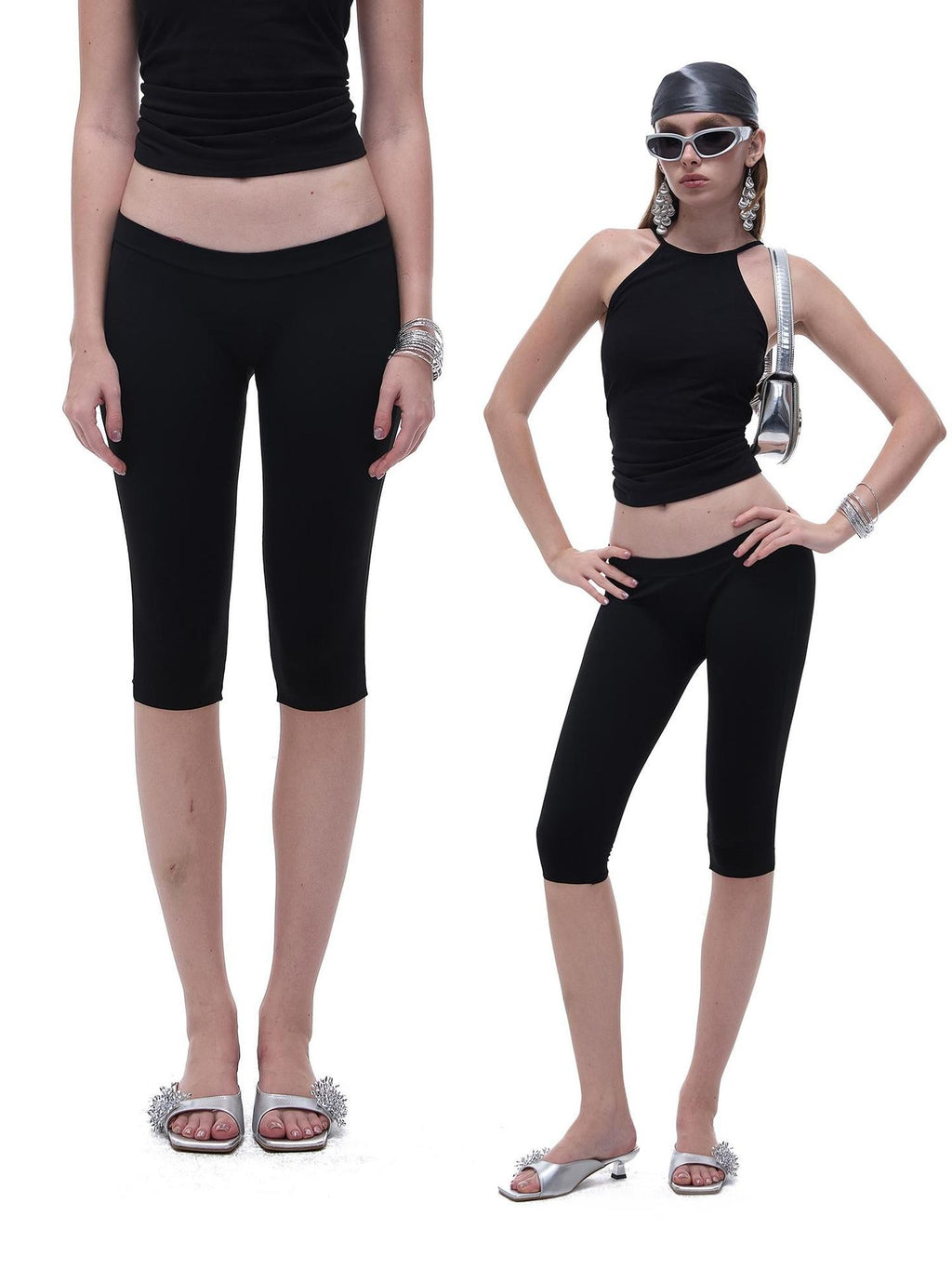 START THE ENGINE High Stretch Low Rise Slimming Women's Nylon Seamless Shorts