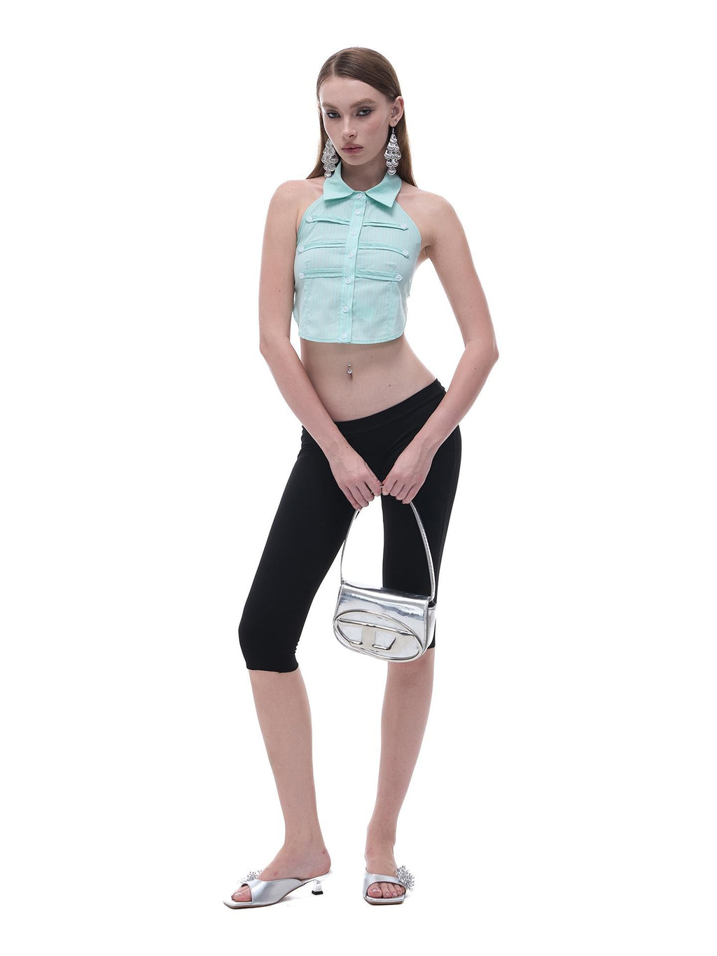START THE ENGINE High Stretch Low Rise Slimming Women's Nylon Seamless Shorts