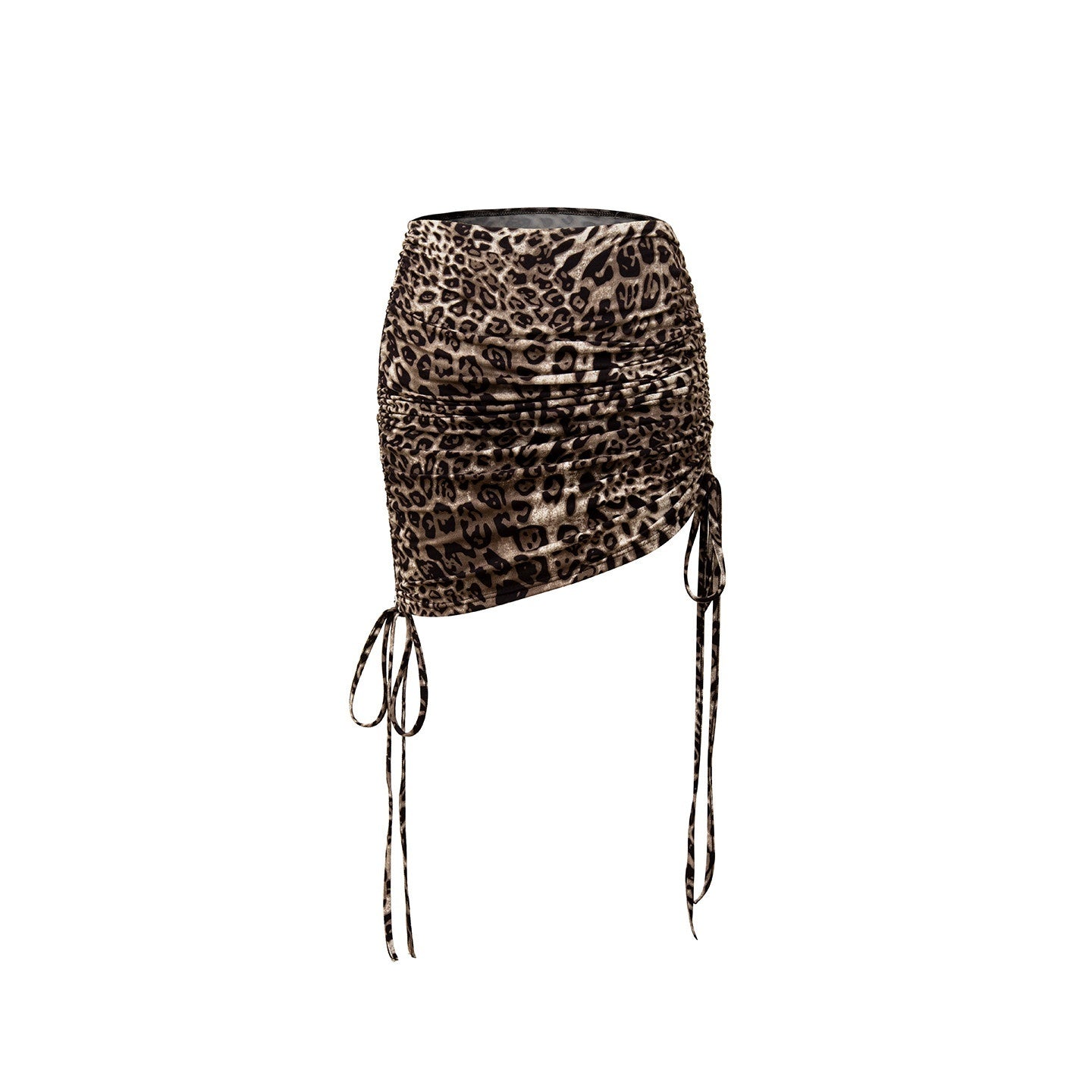 START_THE_ENGINE_Leopard_Print_Pleated_Low_Rise_Slim_Fit_Women's_Polyester_Spandex_Mini_Skirts_931258224881_MISSTT