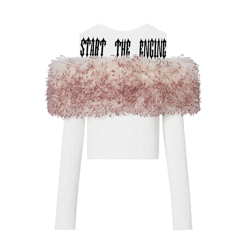 START_THE_ENGINE_Off_Shoulder_Detachable_Fur_Collar_Slim_Fit_Cotton_Women's_Long_Sleeve_T-shirts_1005817248344_MISSTT