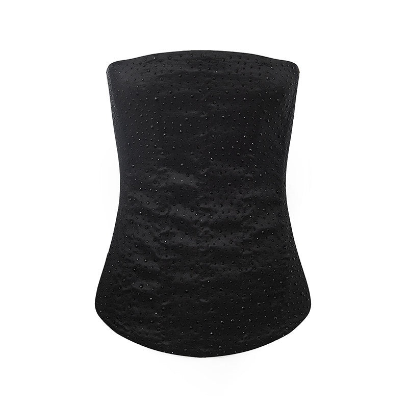 START_THE_ENGINE_Rhinestone_Fishbone_One_Shoulder_Zipper_Bodycon_Women's_Polyester_Tube_Tops_893889067779_MISSTT