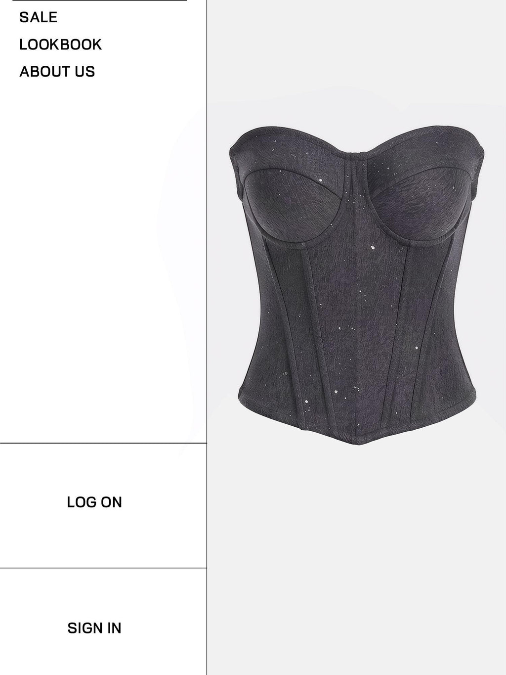 START THE ENGINE Sequin Corset Slimming Wool Blend Women's Tube Tops