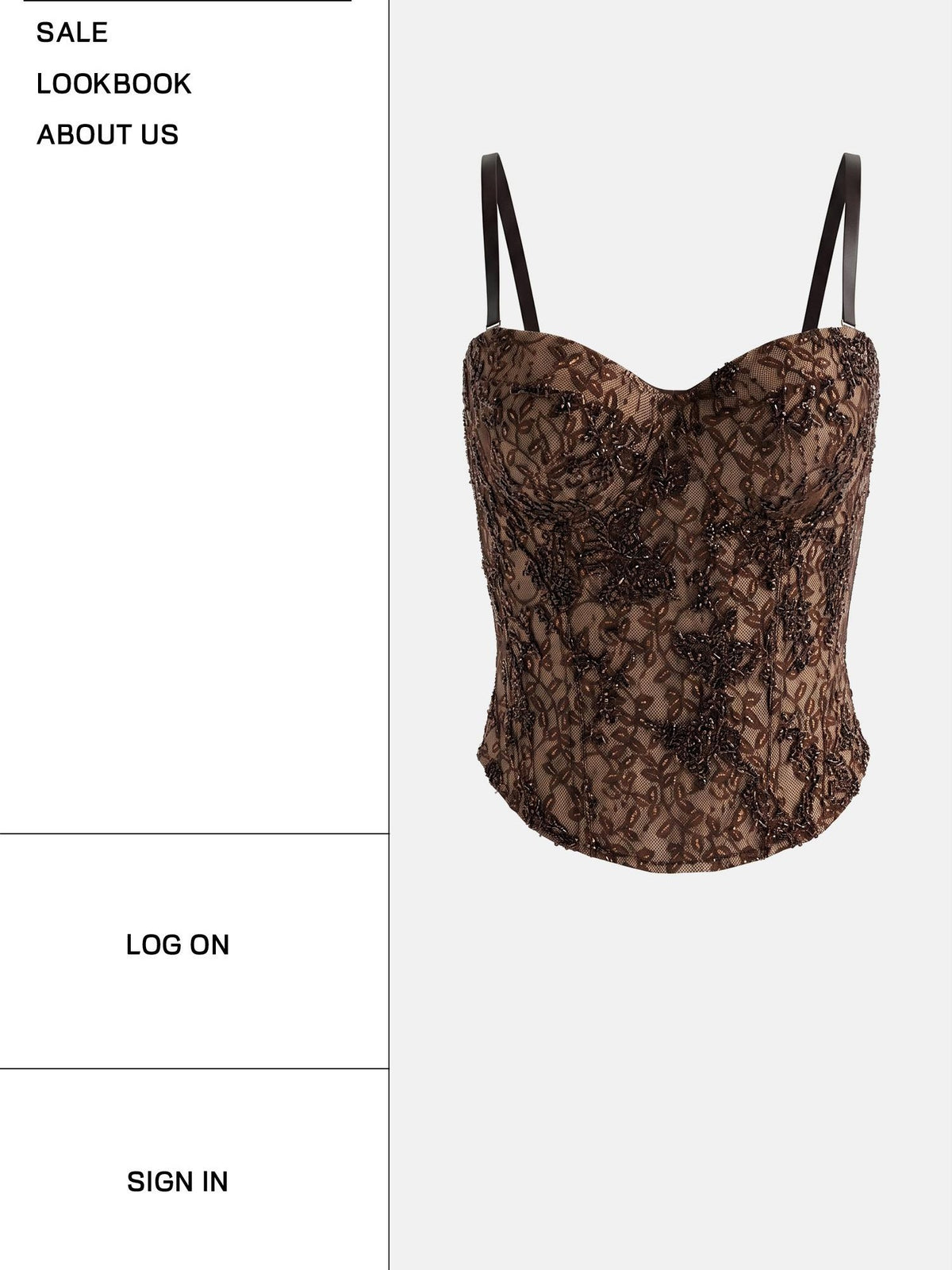 START THE ENGINE Sequin Embroidered Lace Corset Slimming Women's Lace Tube Tops