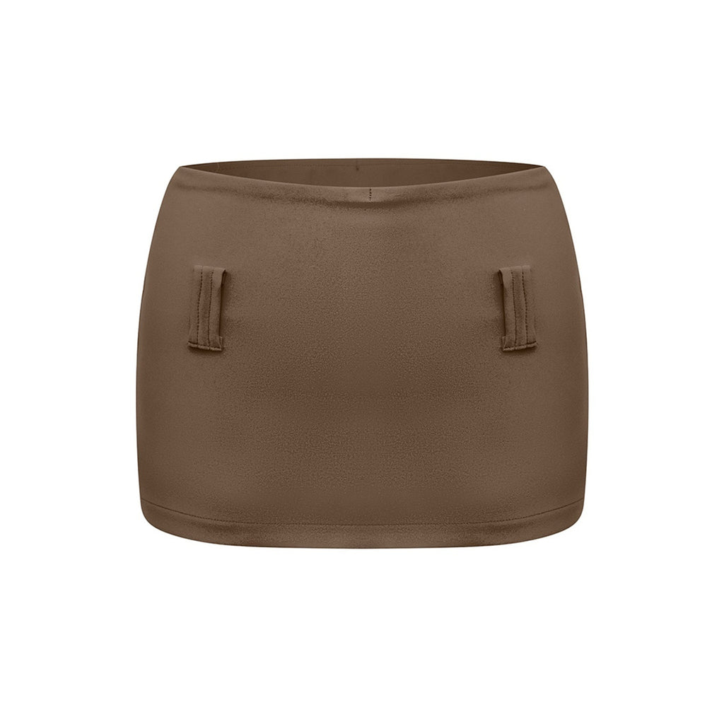 START_THE_ENGINE_Solid_Low_Waist_Stretch_Slim_Fit_Streetwear_Women's_Polyester_Mini_Skirts_931282604849_MISSTT