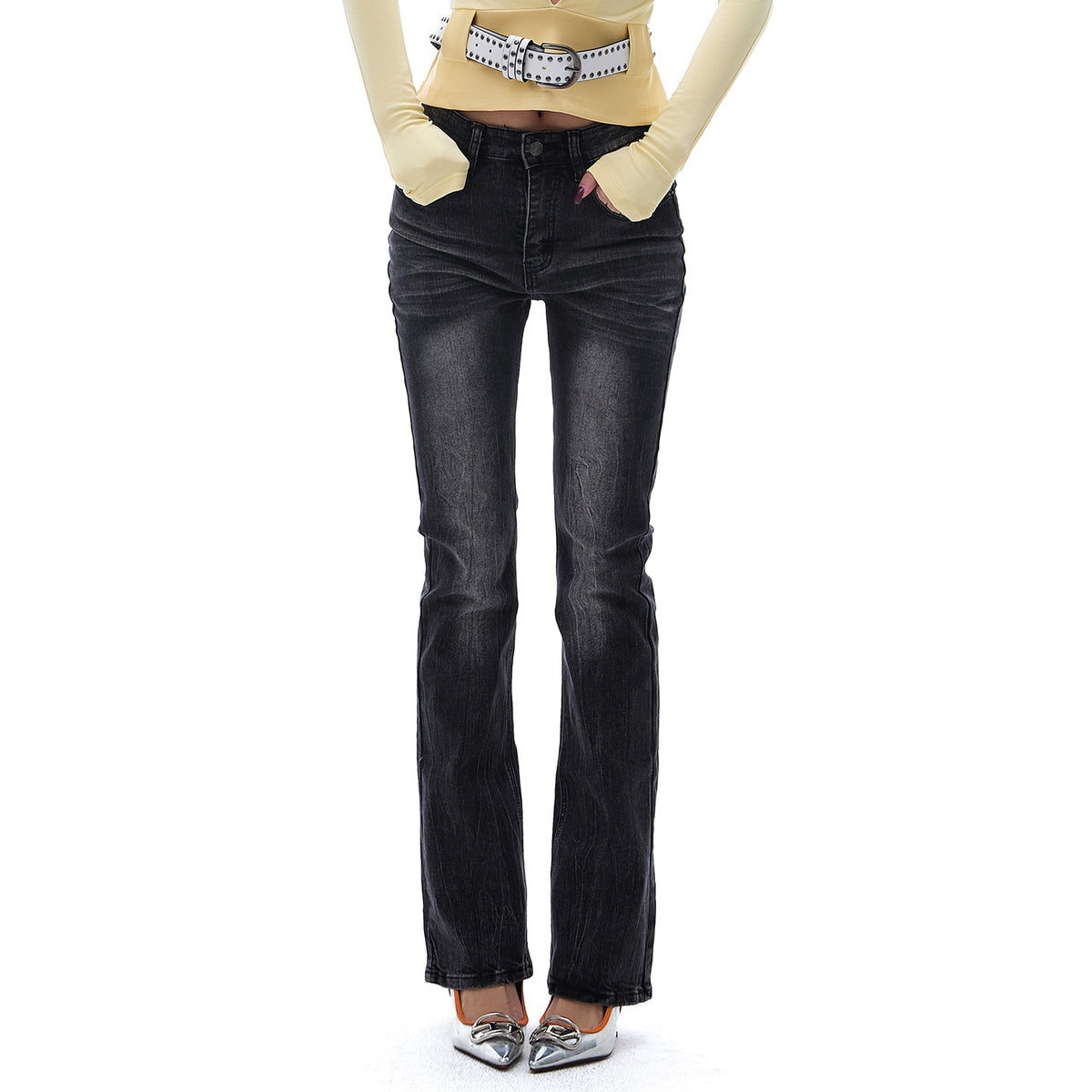 START_THE_ENGINE_Vintage_Wash_Low_Rise_Flared_Women's_Cotton_Slim_Jeans_1005522178995_MISSTT
