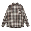 SagiDolls_Brown_Plaid_Topstitch_Point_Collar_Loose_Fit_Women's_Cotton_Linen_Overshirts_818022247727_MISSTT