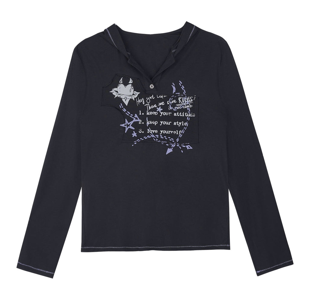 SagiDolls_Dark_Street_Graffiti_Mesh_Hooded_Print_Women's_Polyester_Long_Sleeve_T-shirts_1081425120188_MISSTT