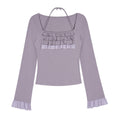 SagiDolls_Embroidered_Ruffled_Square_Neck_Flared_Sleeve_Cotton_Women's_Long_Sleeve_T-shirts_1070439184461_MISSTT