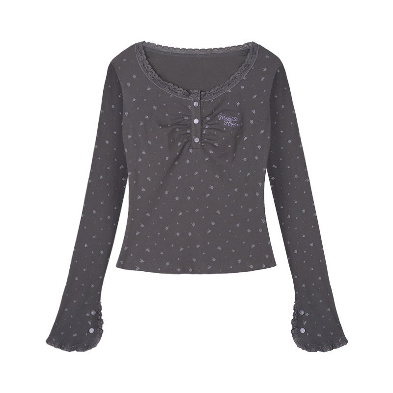 SagiDolls_Floral_Lace_Slim_Fit_Cotton_Blend_Women's_Long_Sleeve_T-shirts_1085803443382_MISSTT