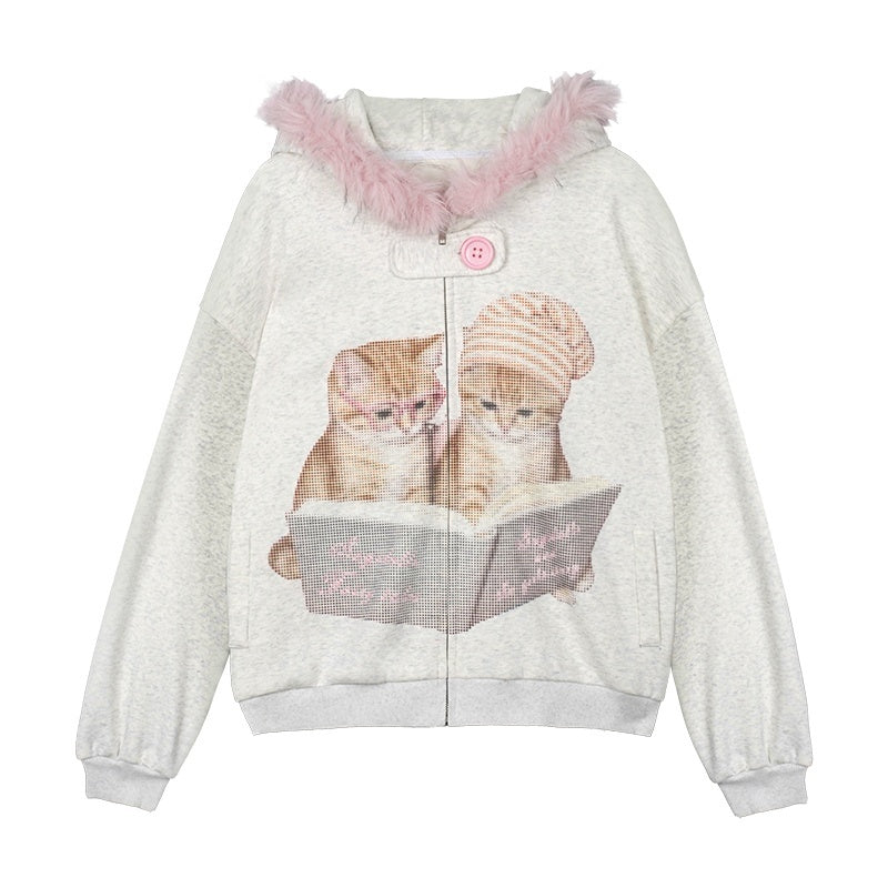 SagiDolls_Hooded_Cat_Print_Loose_Fit_Long_Sleeve_Cotton_Women's_Puffer_Jackets_1090152555256_MISSTT