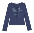 SagiDolls_Midnight_Blue_Letter_Print_Relaxed_Fit_Women's_Cotton_Blend_Long_Sleeve_T-shirts_998693500372_MISSTT