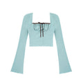 SagiDolls_Mint_Green_Seamed_Flare_Sleeve_Square_Neck_Women's_Cotton_Long_Sleeve_T-shirts_730939651426_MISSTT