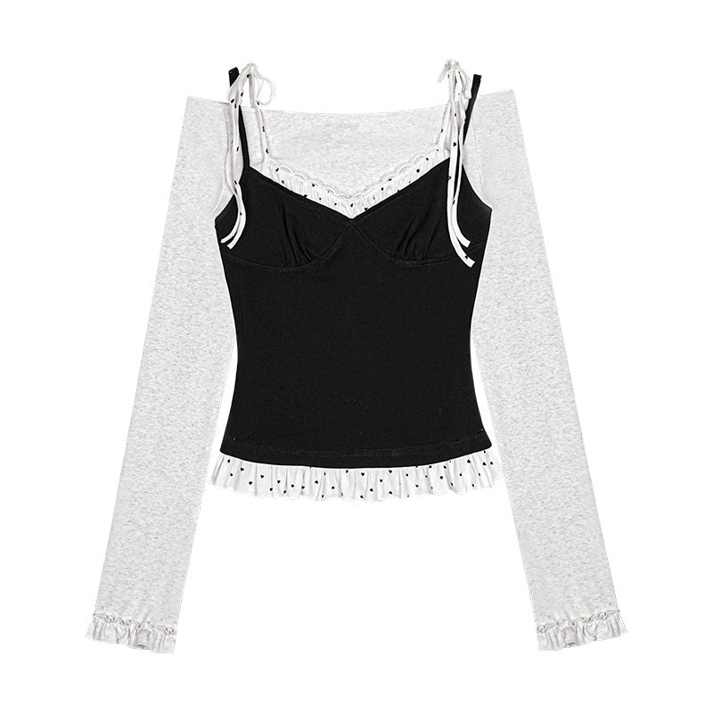 SagiDolls_Off_Shoulder_Spliced_Sweet_Women's_Cotton_Long_Sleeve_T-shirts_1081145327241_MISSTT