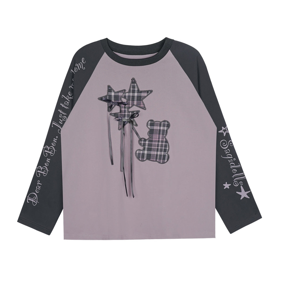SagiDolls_Patchwork_Star_Loose_Fit_Cotton_Women's_Long_Sleeve_T-shirts_1074880457872_MISSTT