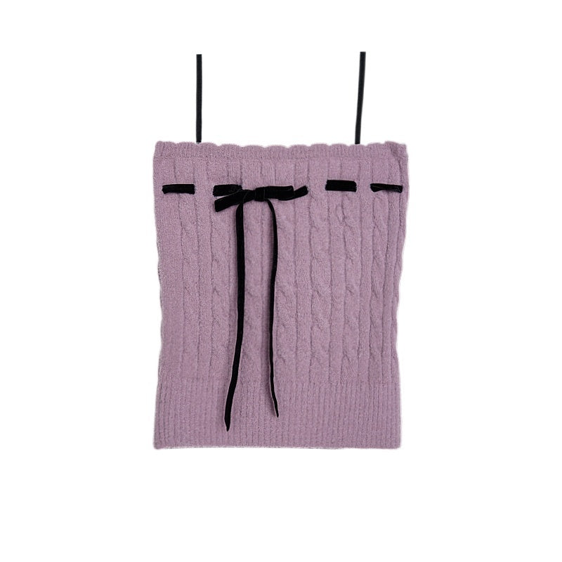 SagiDolls_Pink_Sweet_Strappy_Knit_Women's_Nylon_Cardigans_743548967991_MISSTT
