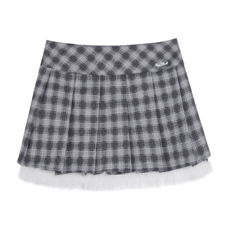 SagiDolls_Pleated_Embroidered_Plush_Plaid_Sweet_Women's_Polyester_Mini_Skirts_858878791095_MISSTT