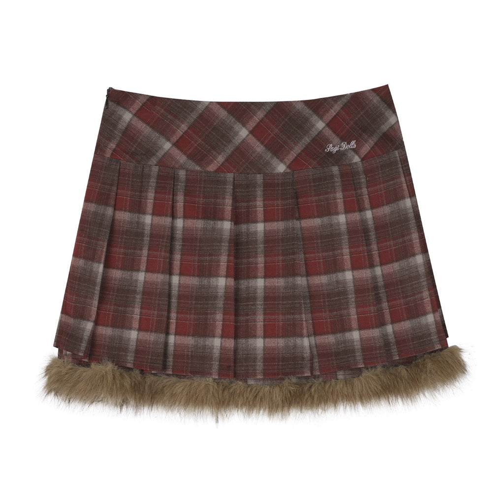 SagiDolls_Red_Plaid_Pleated_Mid_Waist_Lined_Side_Zipper_Women's_Polyester_Mini_Skirts_997182350219_MISSTT