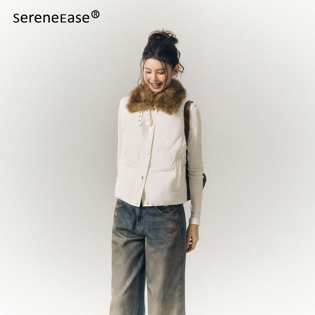 SereneEase_Cropped_Plaid_Stand_Collar_Vest_Women's_Polyester_Puffer_Jackets_985176232338_MISSTT