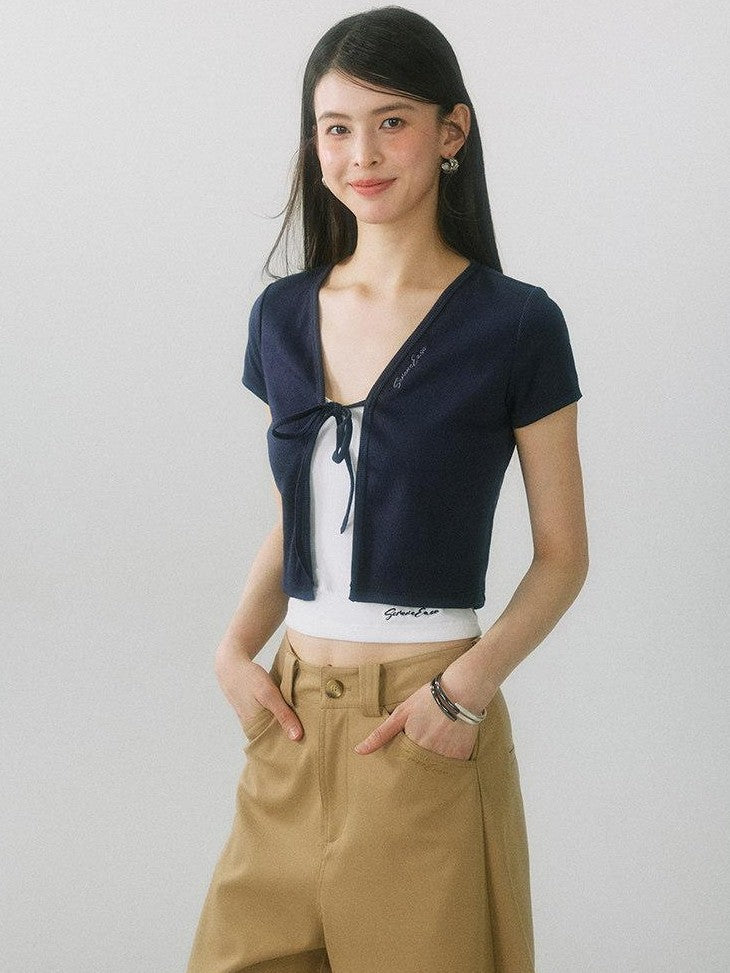 SereneEase Drapey Curved Crease High Waist Pockets Women's Polyester Wide-leg Pants