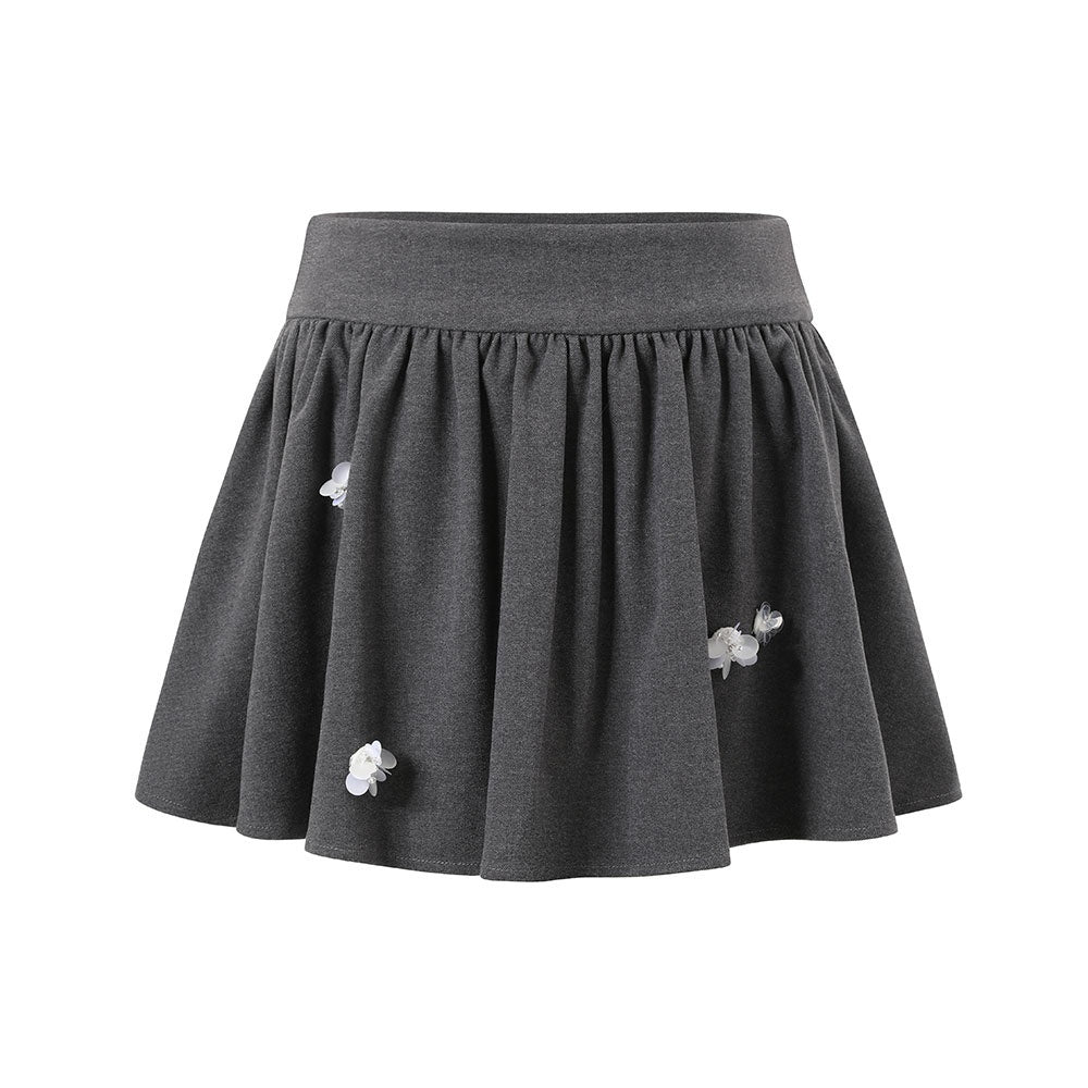 SereneEase_Hand_Beaded_Floral_Navy_Collar_Women's_Polyester_Matching_Skirt_Sets_970635461502_MISSTT