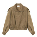 SereneEase_Khaki_Distressed_Plaid_Zipper_Collar_Elastic_Hem_Women's_Utility_Jackets_971289896248_MISSTT