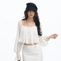 SereneEase_Lace_Panel_One_Shoulder_Lantern_Sleeve_Women's_Polyester_Long_Sleeve_T-shirts_1038922764497_MISSTT