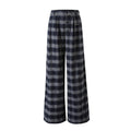 SereneEase_Plaid_Brushed_Textured_Straight_Cut_Women's_Polyester_Wide-leg_Pants_842596927909_MISSTT