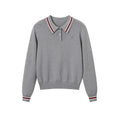 SereneEase_Preppy_Polo_Collar_Cropped_Slimming_Pleated_Women's_Knit_Matching_Skirt_Sets_818770897061_MISSTT