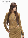SereneEase_Stand_Collar_Zip_Ruffle_Hem_Slim_Fit_High_Waist_Women's_Matching_Skirt_Sets_1071779304182_MISSTT